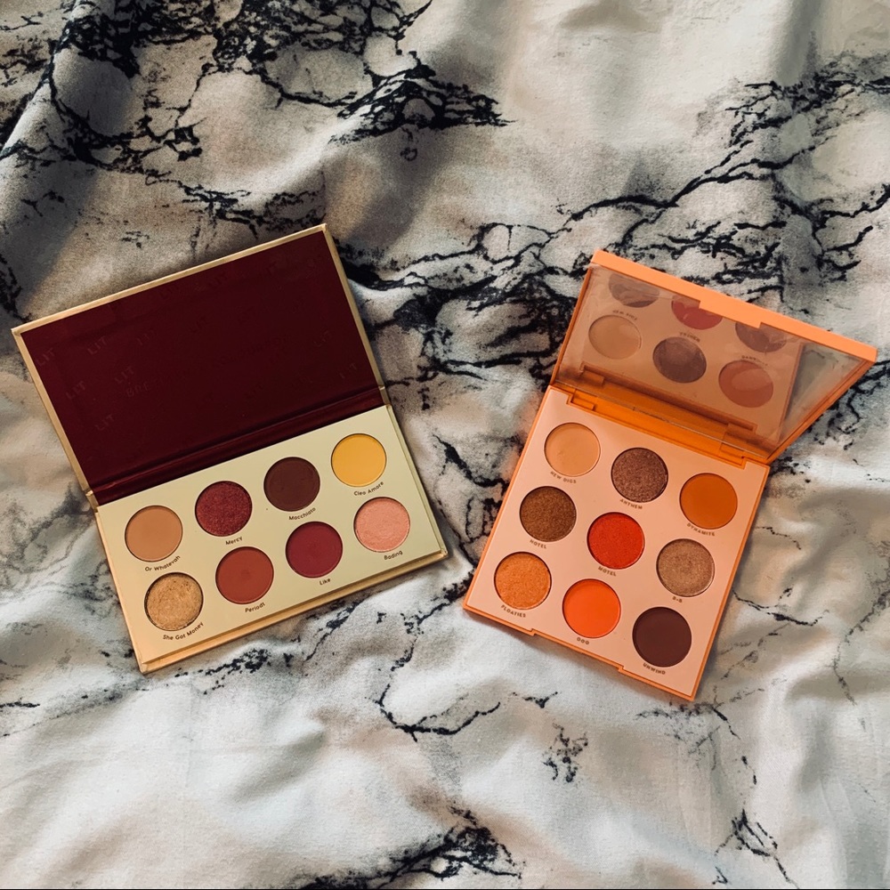 2 Colourpop Eyeshadow Palettes